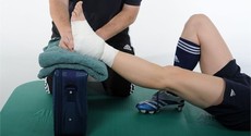 Injury management - elevation - physiotherapy advice